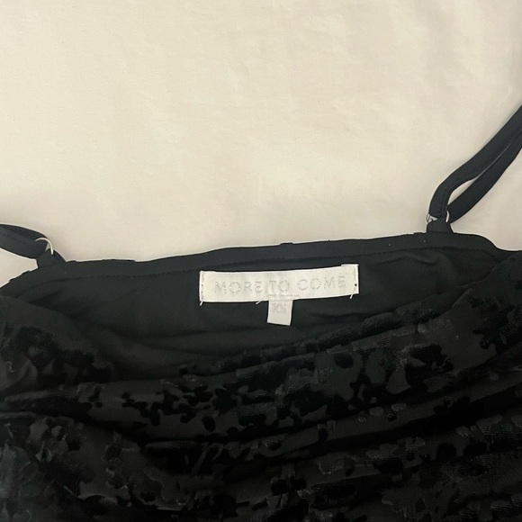 MORE TO COME Dena midi dress in black size XS - Picture 2 of 3